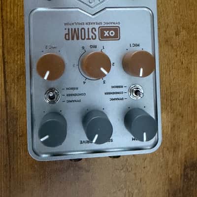 Universal Audio OX Stomp Dynamic Speaker Emulator 2023 - Present - Silver image 2