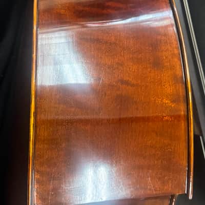 Encore. 3/4 Upright Double Bass.(2011)(Spruce/Flamed Maple)(Carry Bag) image 20