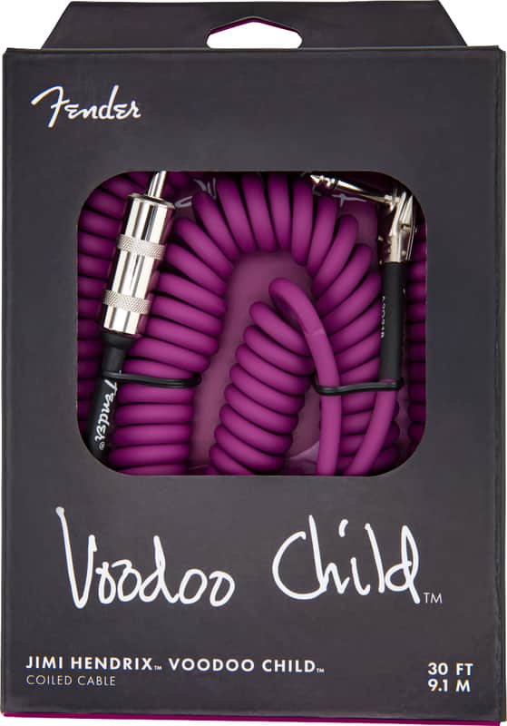 Fender Voodoo Child Cable Purple image 1