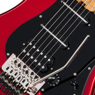 Immagine Kramer Pacer Deluxe Electric Guitar - Ruby Red Metallic - 6