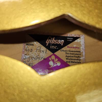 Gibson Les Paul Signature Bass 1974 - Gold Top image 25
