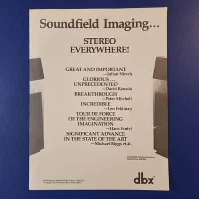 dbx Soundfield 1A Speaker System 1987 image 21