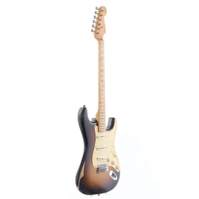 Fender Mexico Road Worn '50s Stratocaster 2-Color Sunburst [MZ8185876] (08/20) image 14