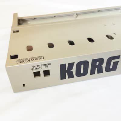 KORG MicroKorg Original Frame - Plastic Case- Top and Bottom image 8