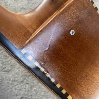 Natural 10 String Acoustic Electric Guitar, Spruce Top, Mahogany Body, Rosewood Fingerboard image 13