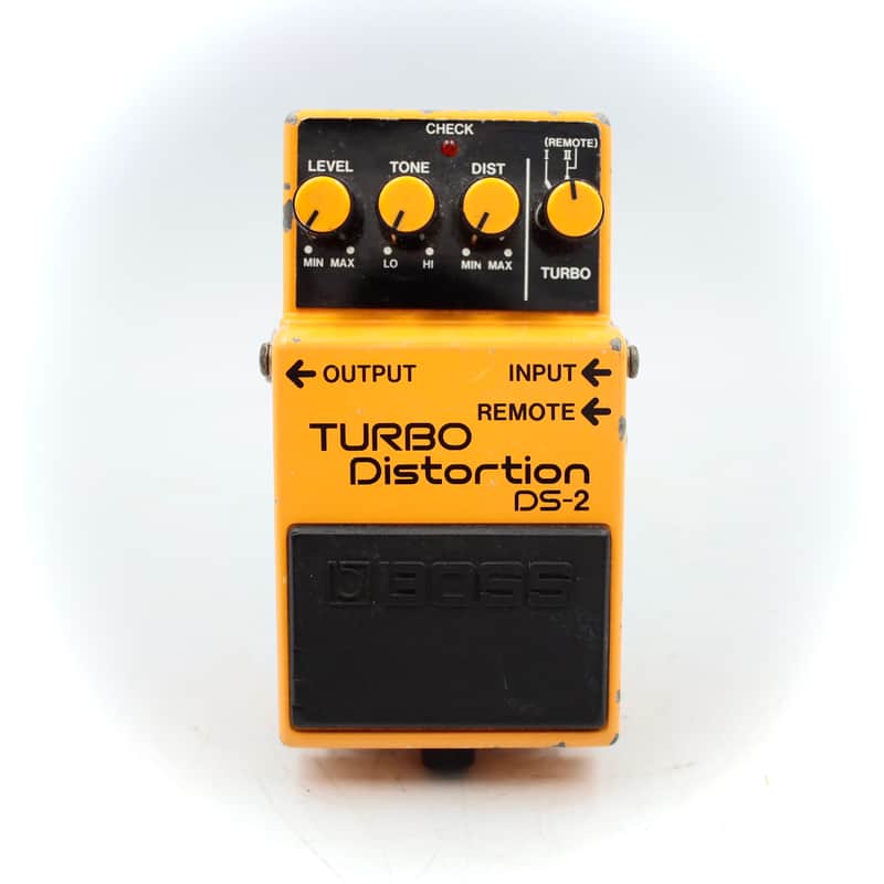BOSS DS-2 TURBO Distortion 日本製 1989年製 Boss DS-2 Turbo Distortion 1989 Made In Japan Vintage Guitar