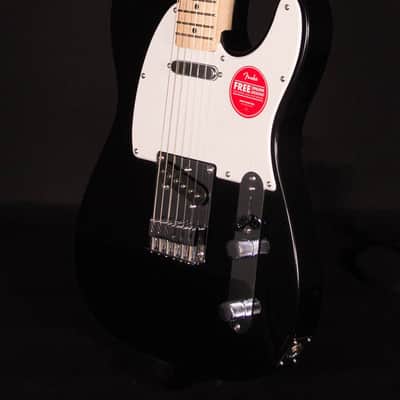 Squier Sonic Telecaster, Maple FB, Black image 2