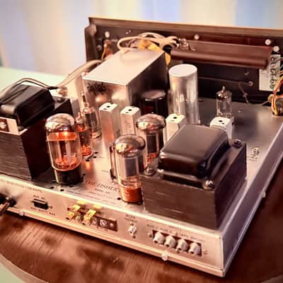 🎶✨ The Fisher Model 500 Mono Tube AM/FM Receiver w/ Original Wood Case — Fully Working, Serviced & Cleaned image 12