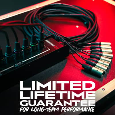 Gator CableWorks By Gator Cases Backline Series 6x2 Drop Snake - 30 Feet, (6) Channel | (2) Returns (GCWB-DS6X2-30) image 7