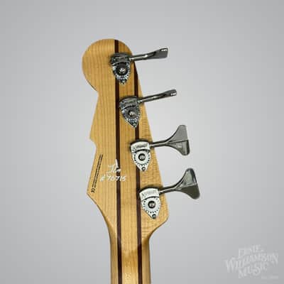 Reverend MRC-BKSP-RM-G-PRCH-HT Mercalli 4-String Bass Guitar, Black Sparkle image 8