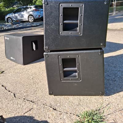 Genzler Amplification BA210-3 BassArray 2x10"/4x3" 500w Bass Cab 2010s Black image 2