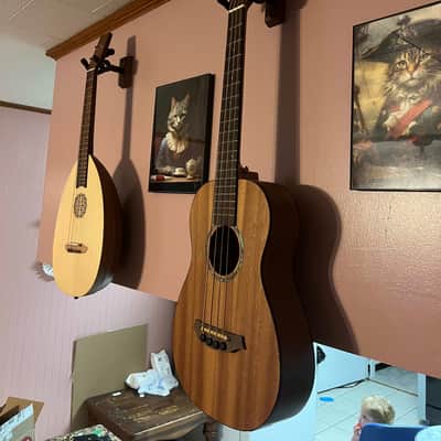 Cordoba Mini II Bass MH-E Mahogany 4-String Acoustic Bass 2019 Natural image 3