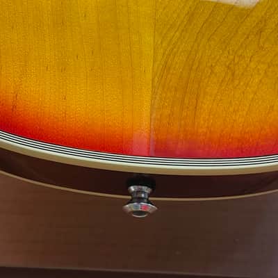 Burny RLC-75AF Ace Frehley in Cherry Sunburst 1996 w/Case MIJ image 6