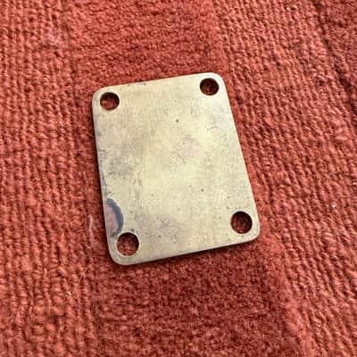 Mighty Mite Brass Neck Plate 1970s #1 image 2