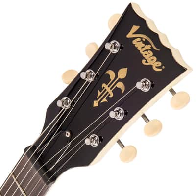 Vintage V130 ReIssued Electric Guitar ~ Vintage White image 10