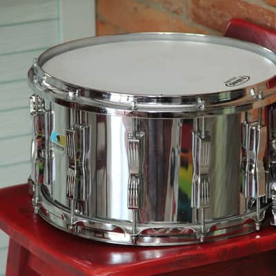 Ludwig 8x14 Coliseum Snare 1970’s  Chrome Over Maple image 2