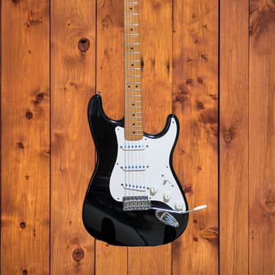 Fender American Vintage 57 Stratocaster 1990 - Black image 1