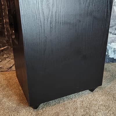 Onkyo Onkyo SKW-560  powered, down-firing home theater subwoofer 90s  - Black image 4