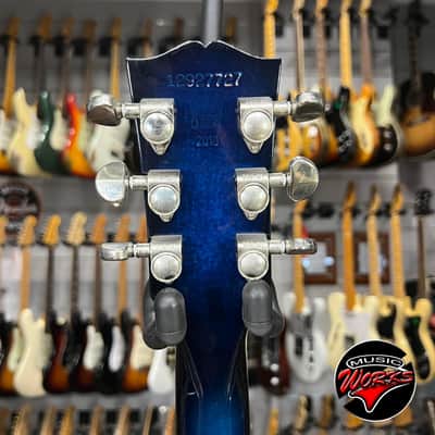 Gibson Memphis Es 335 Dot 2018 Blue Burst image 10