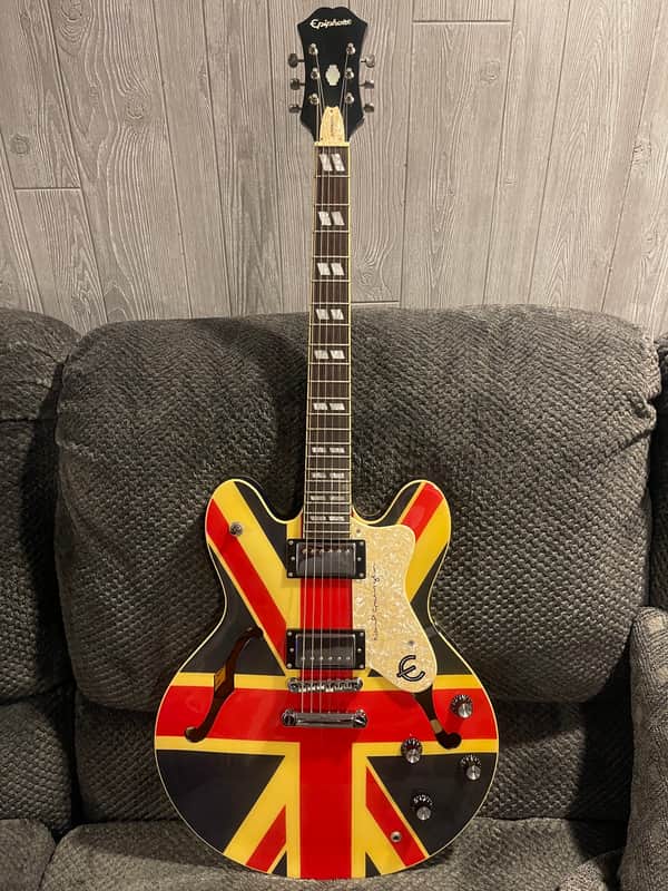 2006 Epiphone Noel Gallagher Signature Supernova - Union Jack image 1