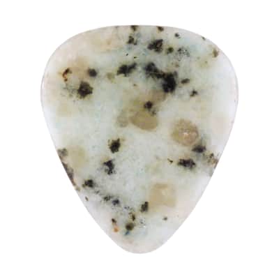 Kiwi Jasper Natural Stone Guitar Or Bass Pick - Specialty Handmade Gemstone Exotic Plectrum - 1 Pack New
