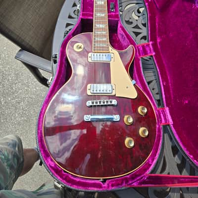 Gibson Wine Deluxe Pete Townsend Special with casel 1976 - Wine image 1