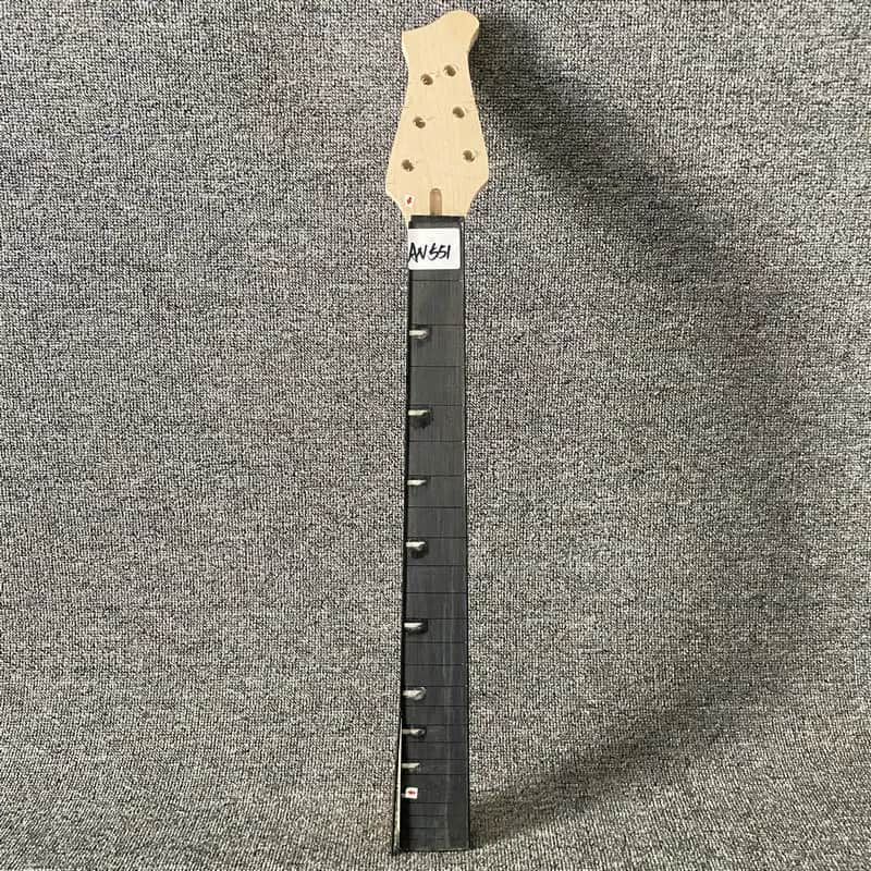 Unfinished Maple Guitar Neck with Rosewood Fingerboard, No Frets image 1