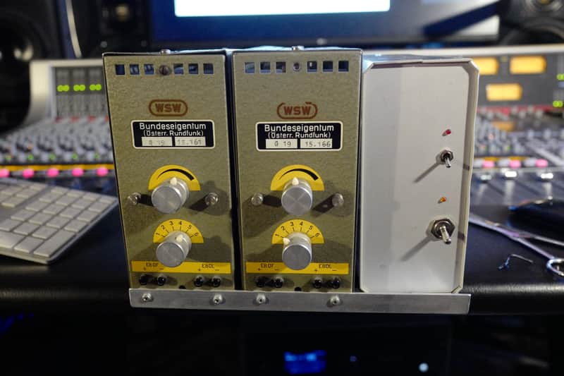 WSW line pair of preamps 1960 image 1