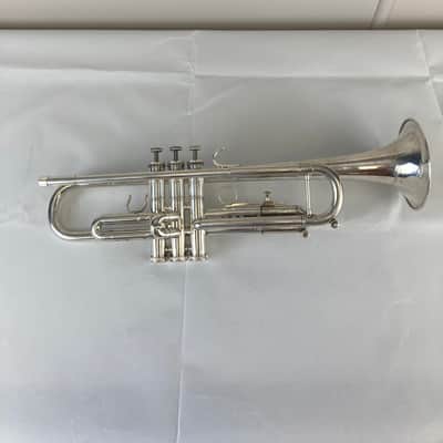 Getzen Eterna 700 Bb Trumpet – Silver Plated – USA Made – Great Step-Up Horn – w/ Case – Serviced SM#3225 image 2