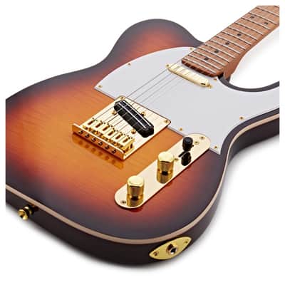 Jet JT-600 BS G 600 Series Mahogany Flamed Maple Body Canadian Roasted Maple Neck 6-String Electric Guitar image 4