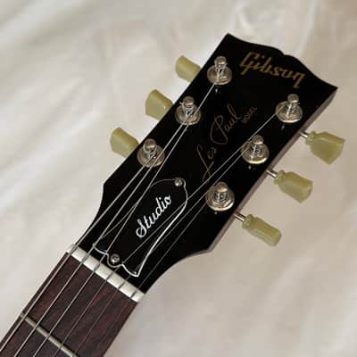 2009 Gibson Les Paul Studio Mahogany Top P90 - Vintage Gloss Brown - Free Pro Setup - 6.9 lbs image 17