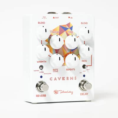 Keeley Caverns V2 Delay and Reverb True Bypass Guitar Effects Pedal Stompbox image 2