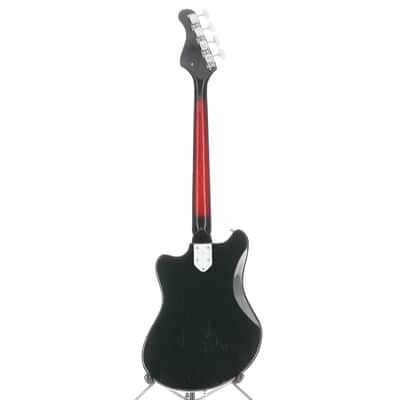 Kingston Short Scale Red Burst Electric Bass - 1966 (M1) (52106) (52106) image 6