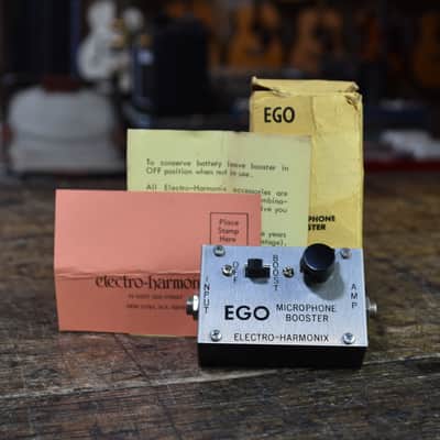 Late 60's Electro-Harmonix Ego Microphone Booster w/Box!
