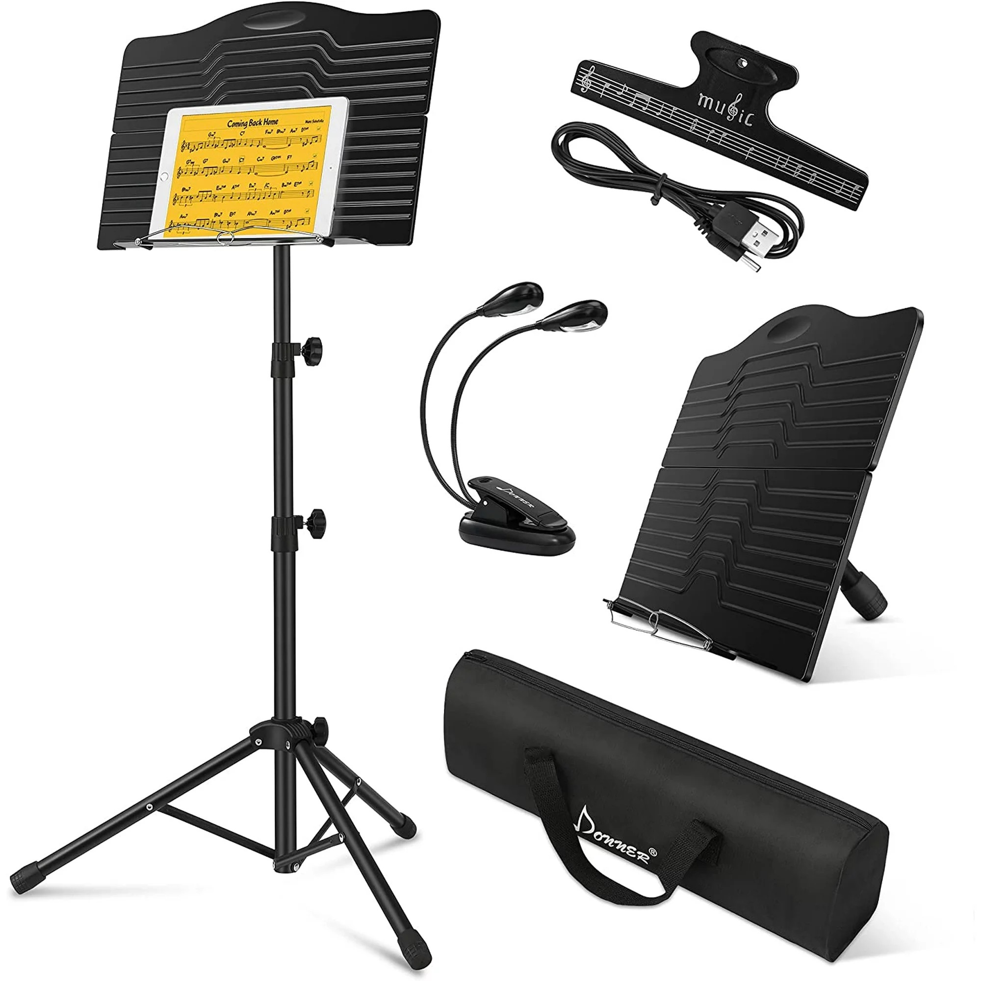 OEM 2 PACK Set of Music Stands + Accesories photo 1