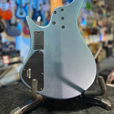 Ibanez EHB Ergonomic Headless Bass Guitar - Arctic Ocean Matte Auth Deal! 045 GET PLEK’D! image 7