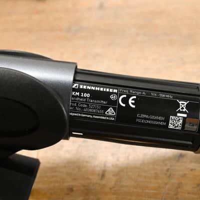 Sennheiser ew 100 G3 Handheld Wireless System A Range - NO POWER SUPPLY CG0118J image 8