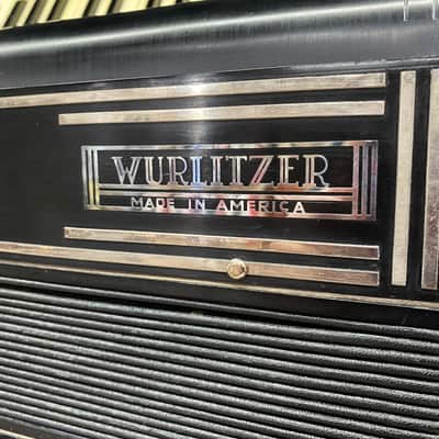 American Made 1930s RARE Wurlitzer Accordion Fully Functional W/Case image 2