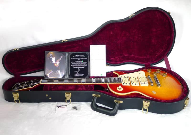 Case Queen! Gibson Custom Shop Ace Frehley Budokan Les Paul Custom Electric Guitar Aged image 1