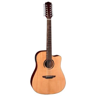 Luna Wabi Sabi Series Dreadnought 12-String