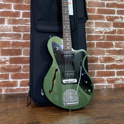 Fry Guitars Electric Single-Cut Semi Hollow 2020 Juniper Green, "Entry-Pricing" (Authorized Dealer) image 13