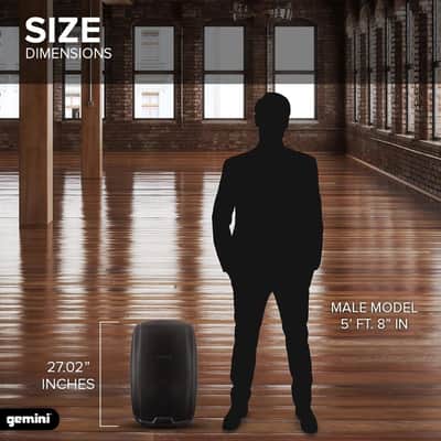 15" Active Loudspeaker with Bluetooth image 3