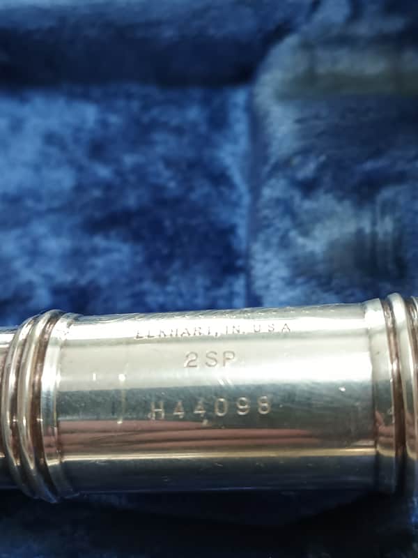 Gemeinhardt 2SP Straght-Headjoint Flute with Offset G 2010s - Silver-Plated image 1