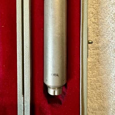 Neumann KM 84 Small Diaphragm Cardioid Condenser Microphone 1966–67 - Nickel image 4