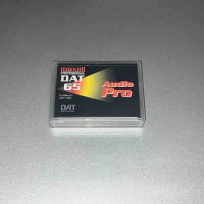 Maxell DAT65 Audio Pro R-65DA NEW OLD STOCK Digital Audio Tape 33m/108ft image 1