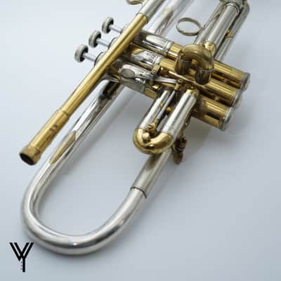 Bach Early Elkhart Corporation 229/239 C Trumpet 1966 image 2