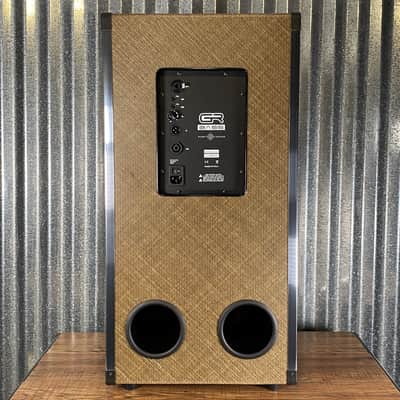 GR Bass NF 212 SLIM ACT Natural Fiber 2x12 800 Watt 4 Ohm Active Powered Bass Speaker Cabinet image 4