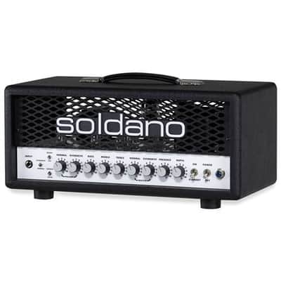 Soldano SLO 30 Electric Guitar Amplifier Head 30 Watts Black image 3
