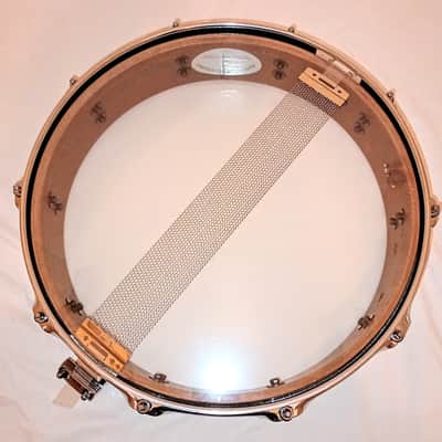 PEARL (C VIDEO) MODIFIED MAHOGANY PICCOLO SNARE DRUM 14X3.25"-CLR LAQR-FREE SHIP C-USA! image 10