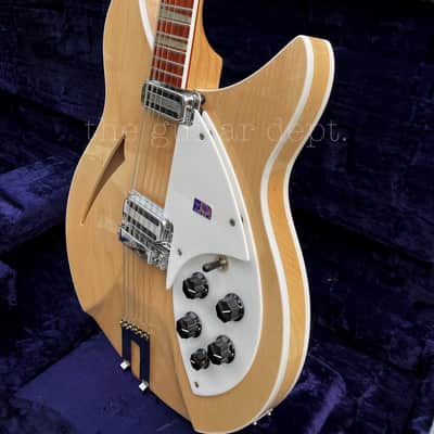 ♚ PRISTINE ♚RARE♚Vintage 1995 RICKENBACKER 360 V64 12 String ♚ MAPLEGLO ♚C63♚ TOASTERS♚30 Yrs! image 13